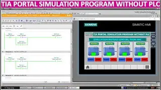 TIA Portal Simulation program without PLC