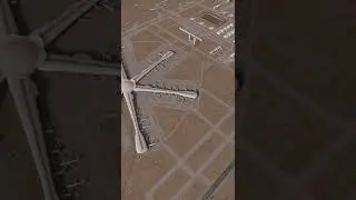 Incredible Airport Design in Cities Skylines