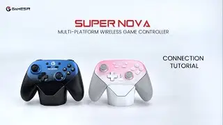 GameSir Super Nova Wireless Controller for Switch, PC & Mobile | Connection Tutorial
