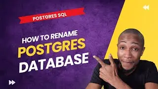 How to Rename Postgres Database