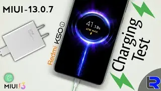 Redmi K50i 5G⚡0-100%⚡Full charging test on MIUI 13.0.7.0 Update | Redmi K50i 5G Charging Speed Test