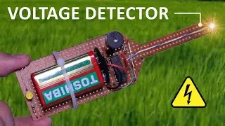 How to make Wireless AC Voltage Detector Pen | Non Contact Electrical Tester