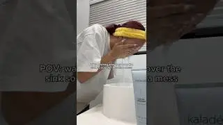 This is why I just cleanse in the shower 🚿