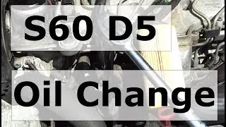 Volvo S60 D5 oil change