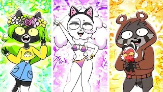 Rocky Rakoon's GLOW UP TRANSFORMATION // Funny Animation Meme Mega Mix Compilation 