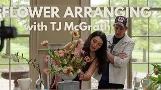 How to Arrange Flowers Like a Pro | Sustainable Floral Design with TJ McGrath