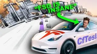 I Drove Tesla Full Self Drive Down Town...Here Is What Happened