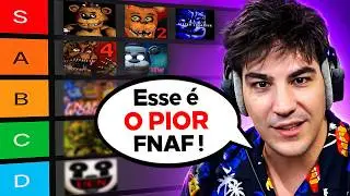 A MINHA TIER LIST DE FNAF... E VOU SER SINCERO!