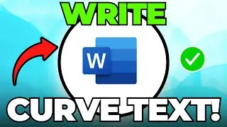 How to Write Curve Text in MS Word