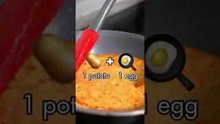 1 Potato For An Omelet 🥔🥚