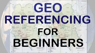 Georeferencing Downloaded Image (Map) in ArcGIS For Digitizing | Scanned Map | ArcMap | GIS TUTORIAL