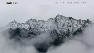 Pure CSS Animated Sticky Navbar with Smooth Scroll