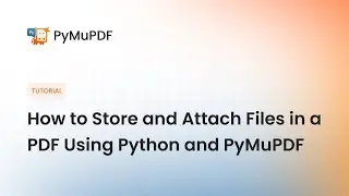 How to Store and Attach Files in a PDF Using Python and PyMuPDF