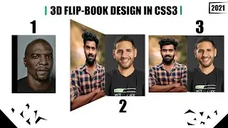 3D Flip Book Design in HTML5 & CSS3.