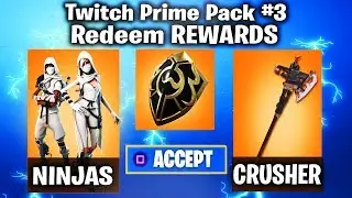 TWITCH PRIME PACK #3 RELEASE DATE! COMING in SEASON 6 - Fortnite TWITCH PRIME PACK #3