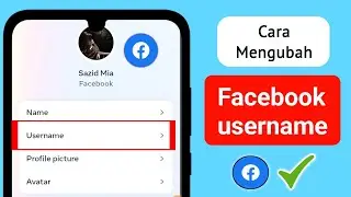 Cara Mengganti Username di Facebook 2024 | Tautan Ganti Username Facebook