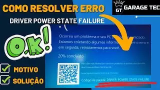 Solution - Driver Power State Failure Error Windows 10 / 11