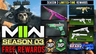 How To Unlock ALL MW2 SEASON 3 FREE Rewards: Exclusive Operators, Camos & More! (LIMITED-TIME)