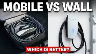 Tesla Mobile Connector VS Wall Connector