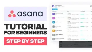 Asana Tutorial For Beginners 2024 (Step by Step) | How To Use Asana For Project Management