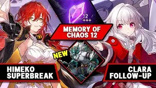 NEW MOC! Himeko Superbreak & Clara Follow-Up Attack | No Limited Eidolons | Honkai: Star Rail v2.5