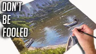 My Current Landscape Painting Process