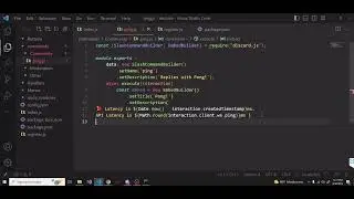 Discord v14 Bot!! Multi guild, command handler, button handler, menu handler! First command :D