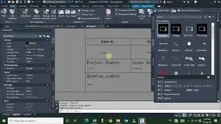 How to Create title block with attributes in AutoCAD