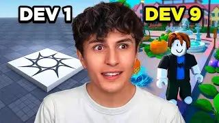 I forced 9 developers to code a Roblox game without speaking to each other.