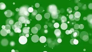 Bokeh Particles Overlay || Bokeh Overlay || Green Screen Particles