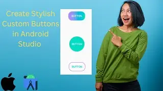 Create stylish buttons in android studio