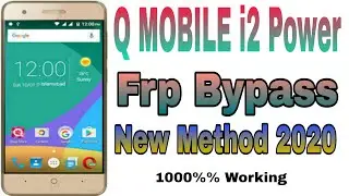 Q Mobile i2 Power Frp Bypass New Method Without PC 1000%% Working