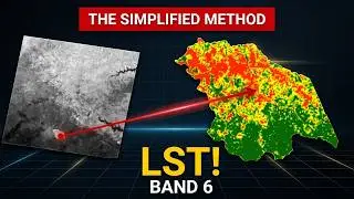 How to Calculate Landsat 7 LST in ArcGIS | Simplified Band 6 Method