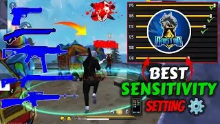 Free Fire Headshot setting 2024 ⚡ Best Sensitivity Settings ⚙️| Sensitivity + Hud Settings Free Fire