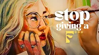 I’m losing control 🎨 Tales of Creative Risks with Inks & Scribble Art