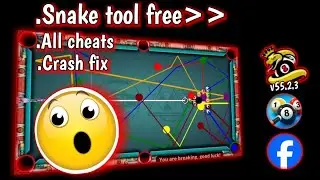 8Ball Pool || How To Get Free Snake Tool V55.2.3 ? || File Link 🔗 In Description || Watch Full 🔥✌😊
