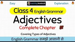 Class 4 Adjectives | Class 4 English Grammar Adjectives