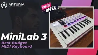 New Arturia MiniLab 3 - Best MIDI Keyboard under 10000 Rupees ? -
