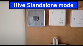 How to - set Hive Thermostat and Receiver into Standalone mode