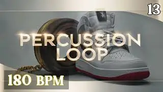 [FREE Percussion Loops] 180 BPM Hip Hop 13 - Free Stock Drums, Samples, Loops, One Shots, Presets
