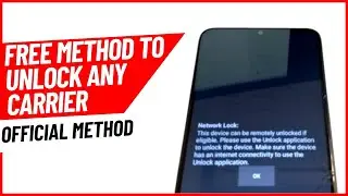 Carrier Locked Phone Fix SIM Not Valid Error Solved Quickly