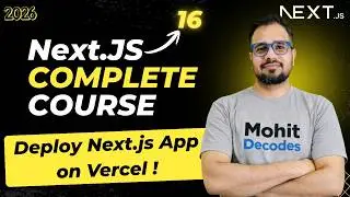 NextJS Tutorial #50 - Deploy Next.js App on Vercel