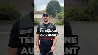 NOUVELLE LOI-TÉLÉPHONE AU VOLANT : 3PHRASES POUR GARDER TON PERMIS #police #permisdeconduire #droit