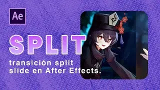Split Slide || Tutorial After Effects