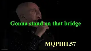 LYRICS Peter GABRIEL Don't give up Live 2014