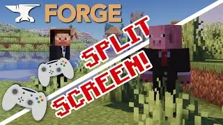 Splitscreen for Minecraft Java (Forge)