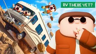A NEW PEAK, but IN A MOTORHOME!!! DON'T FALL OFF THE MOUNTAIN OR YOU'LL EXPLODE! CRAZY FUN! (RV T...