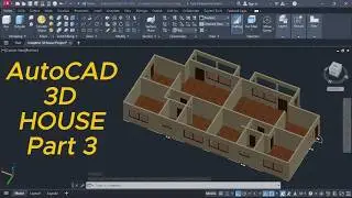 AutoCAD 3D House Doors Tutorial | Part Three