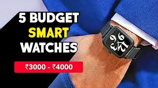 Best Smartwatch Under 3000 - 4000 Rs 🔥 Top 5 Best Smartwatches in India // Budget Smartwatch in 2021