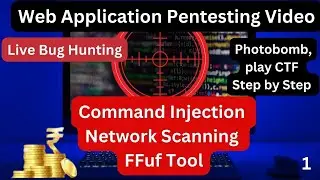 Web Application Testing - How to Play CTF Step By Step || Command Injection Bug ? LIVE BUG BOUNTY